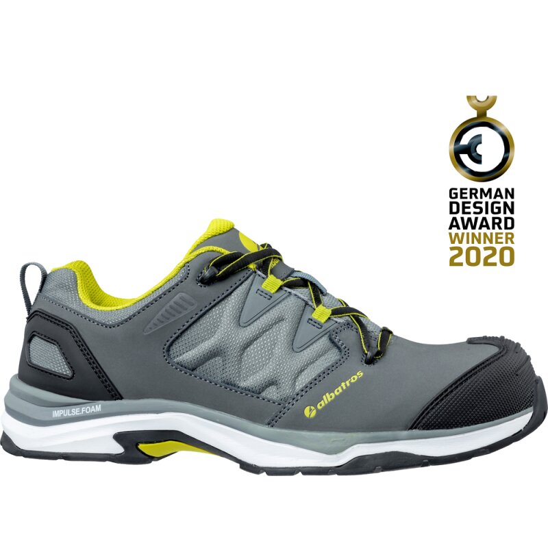 albatros ULTRATRAIL GREY LOW robuster Sicherheitsschuh S3 grau/kombiniert Gr. 41 albatros ULTRATRAIL GREY LOW robuster Sicherheitsschuh S3 grau/kombiniert Gr. 41 von albatros