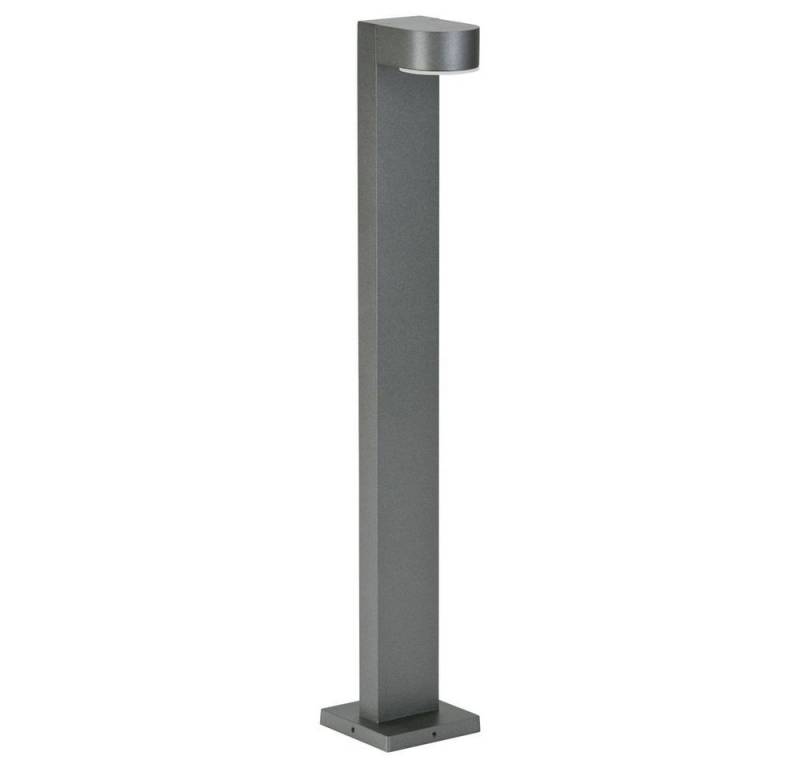 albert. Außen-Stehlampe Geradlinige LED Pollerleuchte aus Aluminium in anthrazit, mit 330, LED von albert.