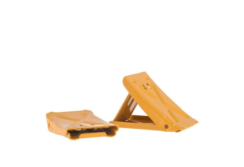 alca Sicherheitskeil Unterlegkeile Auffahrkeile klappbare Keile Mini 2 Stück, (Set, 2-St) von alca