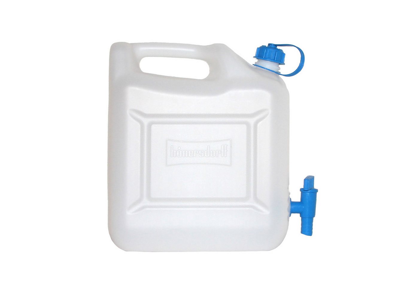 alca Wassertank Wasserkanister Camping Wassertank 12 L Weiß festmontierter Ablasshahn (Set, 1 St) von alca