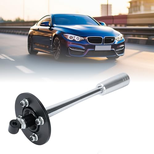 aleawol Short Shifter Verstellbarer Short Throw Shifter mit Knauf Drift Short Shifter für E30 E36 E46 3er für E34 E39 E6X 5er Z3 Versionen 1985-2010 (Silber) von aleawol