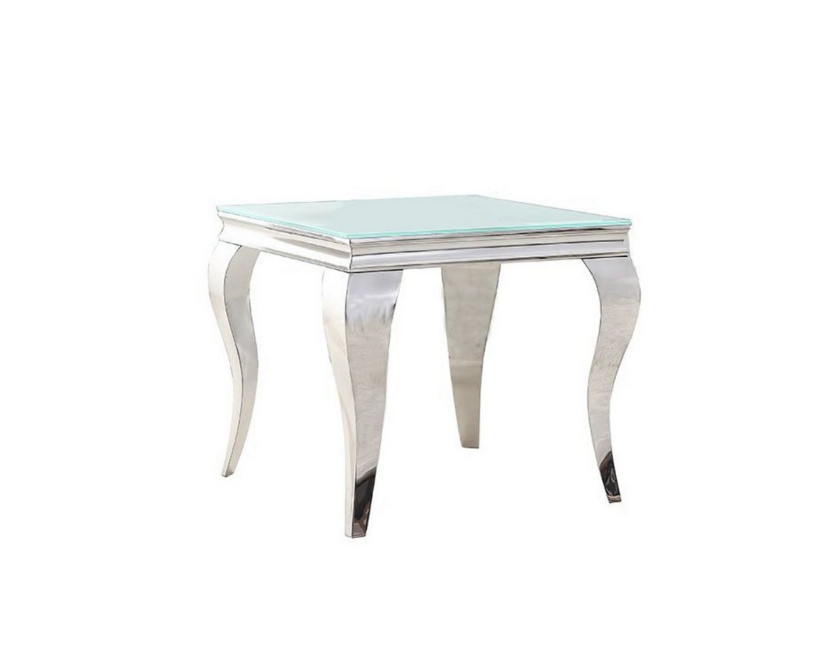 alesvelt Beistelltisch MILANO 2 -teilig Marmoroptik Gold 60x60x55 cm (2er Set), Marmor von alesvelt