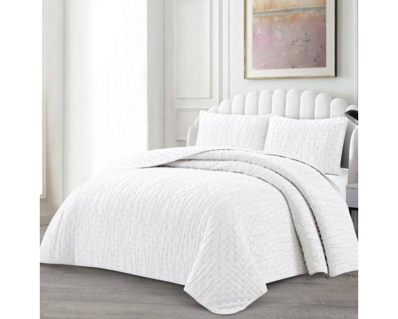 alesvelt Tagesdecke Set Ipek Überwurf Decke 3-Teilig 240x250 cm 2 Personen alesvelt Tagesdecke Set Ipek Überwurf Decke 3-Teilig 240x250 cm 2 Personen von alesvelt