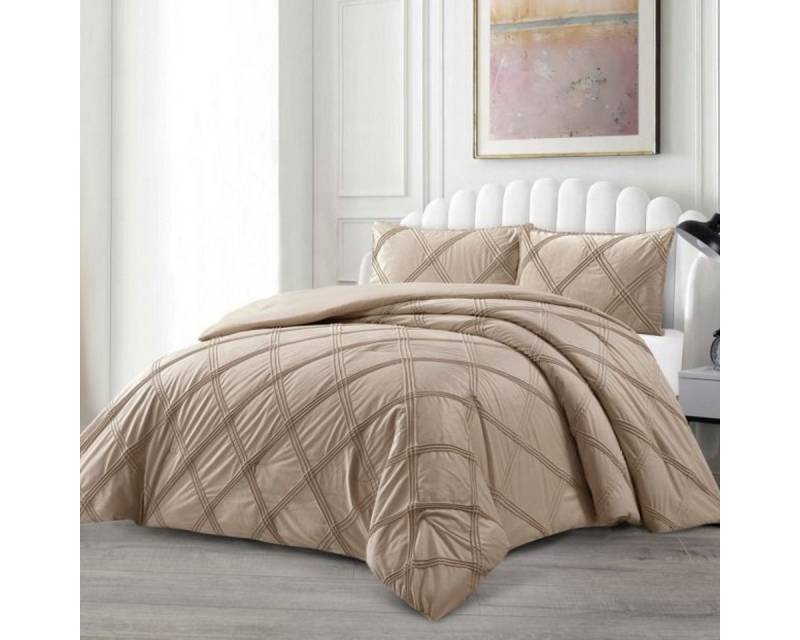 alesvelt Tagesdecke Set Lara Überwurf Decke 3-Teilig 240 x 250 cm 2-Personen alesvelt Tagesdecke Set Lara Überwurf Decke 3-Teilig 240 x 250 cm 2-Personen von alesvelt