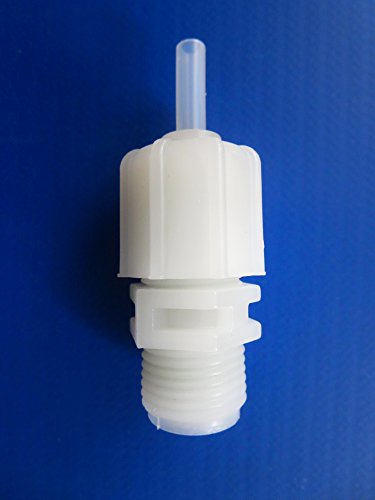 Dosierventil PVDF/Viton 1/2" AG Anschluss 4x6mm inkl. 2m PE Schlauch (80281) von alfa-pool