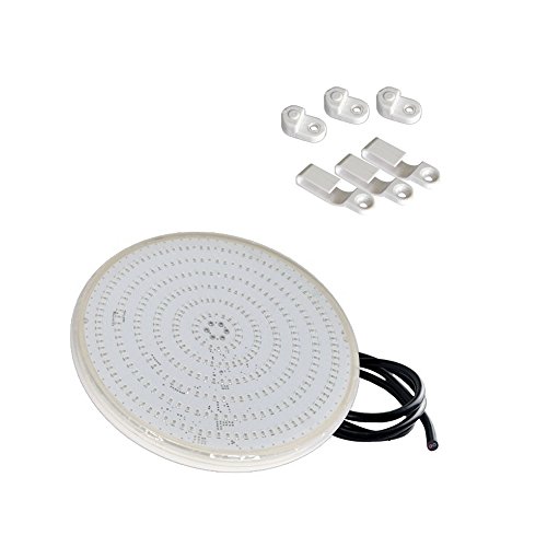 alfa-pool PARfit56 Scheinwerfereinsatz LED WW 35W Weiss D170x25mm Ersatz PAR56 mit 2m Kabel von alfa-pool