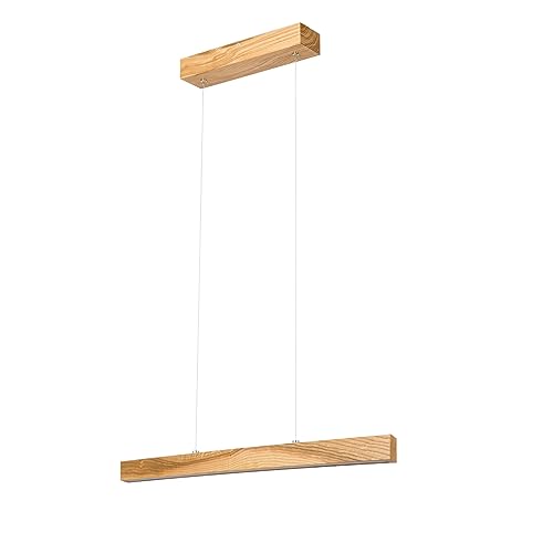 alfalux Lampe LED Hängelampe aus Holz Wohnzimmer Esszimmerlampe Hängeleuchte Pendelleuchte Esstischlampe Küchenlampe Höhenverstellbar 60 cm Dimmbar Rustikal DIMLED60KB-3K-RUSTIKAL alfalux Lampe LED Hängelampe aus Holz Wohnzimmer Esszimmerlampe Hängeleuchte Pendelleuchte Esstischlampe Küchenlampe Höhenverstellbar 60 cm Dimmbar Rustikal DIMLED60KB-3K-RUSTIKAL von alfalux
