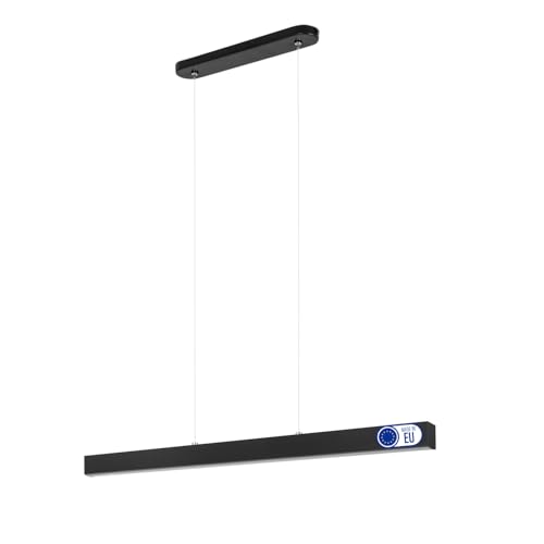 alfalux Lampe LED Hängelampe aus Metall Wohnzimmer Esszimmerlampe Hängeleuchte Pendelleuchte Esstischlampe Hängeleuchten & Pendelleuchten Höhenverstellbar Dimmbar DIMWI76LED-3K-SCHWARZ alfalux Lampe LED Hängelampe aus Metall Wohnzimmer Esszimmerlampe Hängeleuchte Pendelleuchte Esstischlampe Hängeleuchten & Pendelleuchten Höhenverstellbar Dimmbar DIMWI76LED-3K-SCHWARZ von alfalux