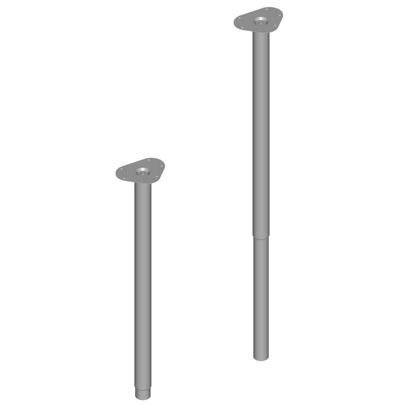 Teleskop-Fuß von alfer element system