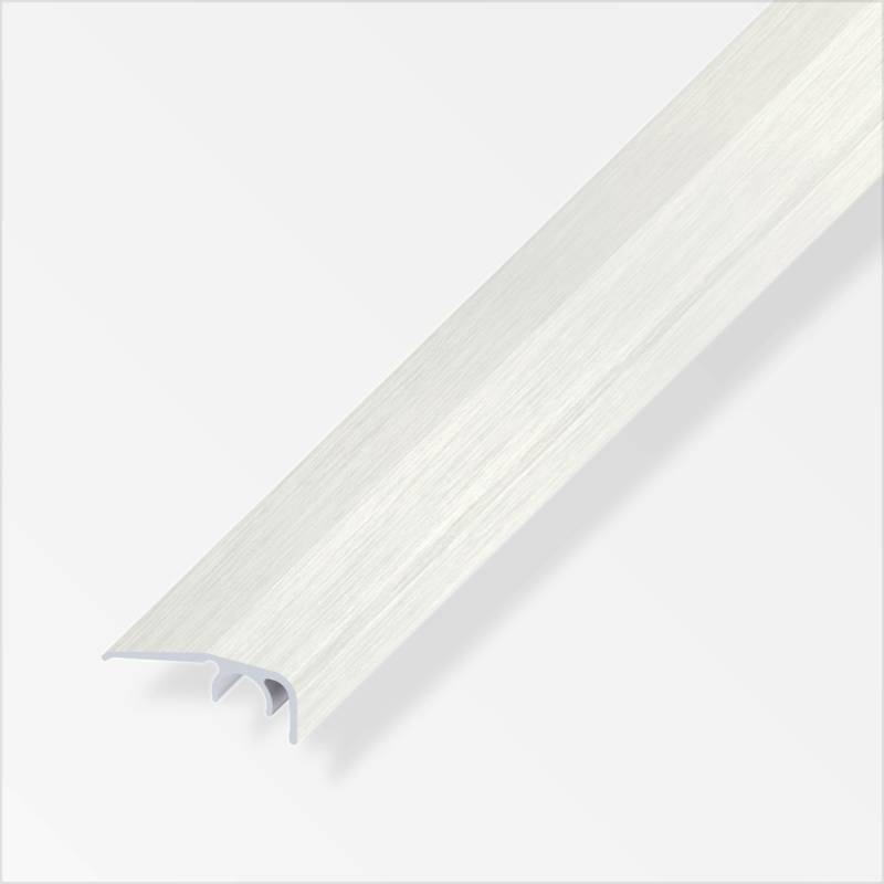 alfer Abschluss-Profil, 12,5 mm 2 m, 32 x 12.5 mm Edelstahl Optik alfer Abschluss-Profil, 12,5 mm 2 m, 32 x 12.5 mm Edelstahl Optik von ALFER