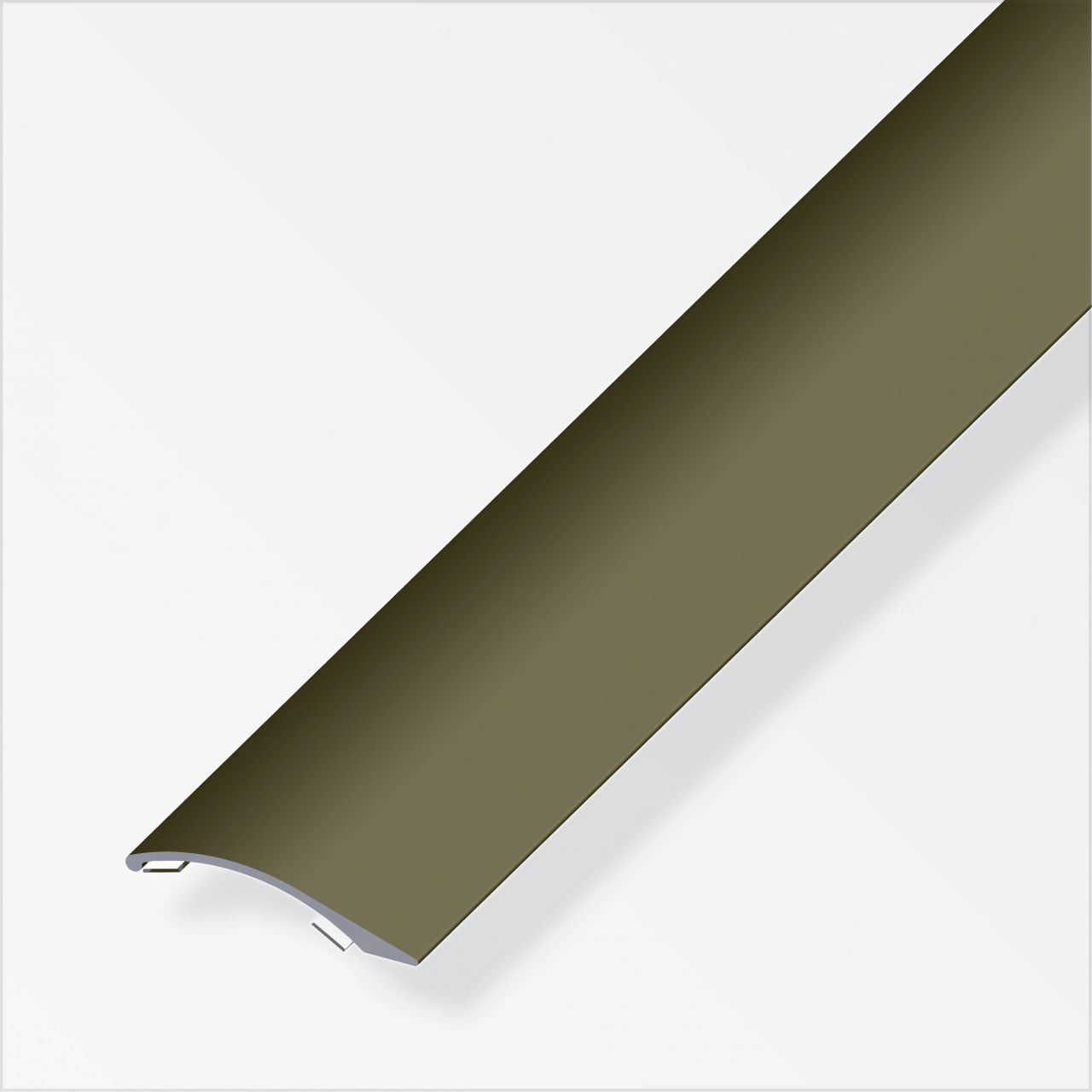 alfer Ausgleichsprofil 1 m, 38.5 x 7.5 mm Aluminium eloxiert bronze von ALFER
