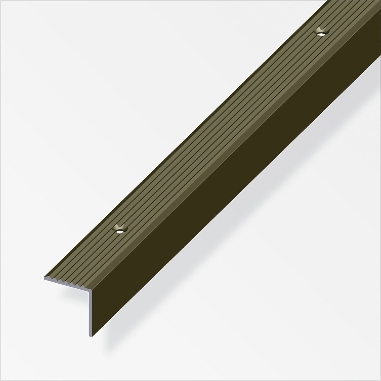 alfer Treppenprofil 1 m, 19 x 20 mm Aluminium eloxiert bronze alfer Treppenprofil 1 m, 19 x 20 mm Aluminium eloxiert bronze von ALFER