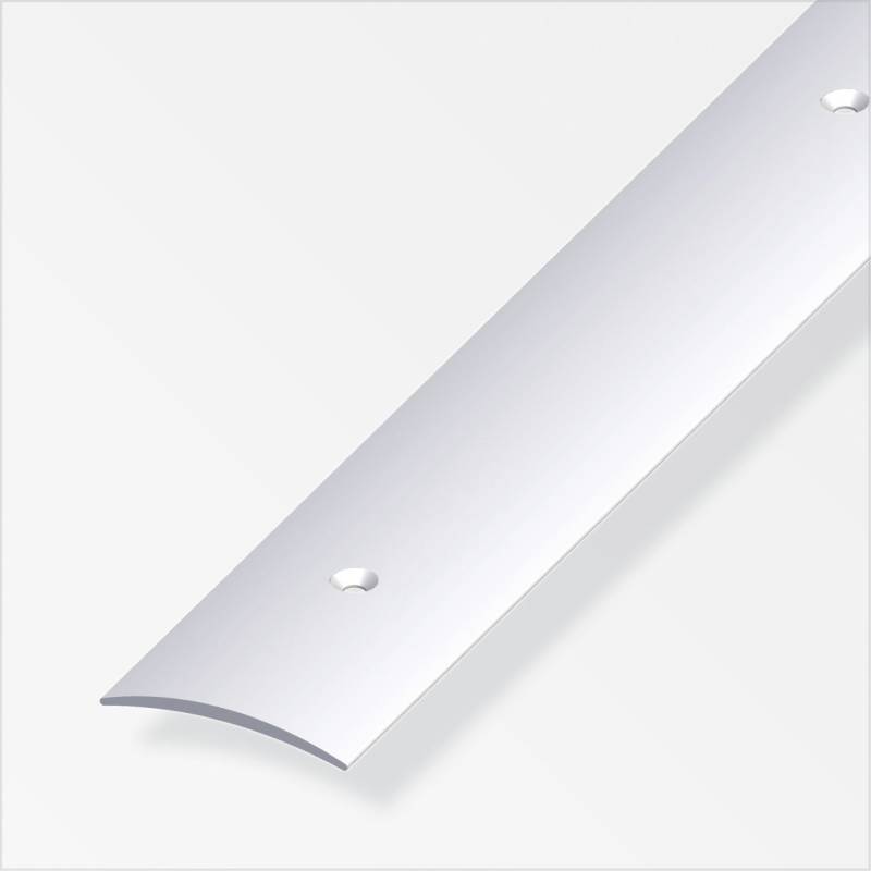 alfer Übergangsprofil 1 m, 20 x 2.5 mm Aluminium eloxiert silber von ALFER