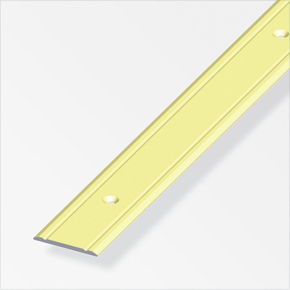 alfer Übergangsprofil 1 m, 30 x 2 mm Aluminium eloxiert messing alfer Übergangsprofil 1 m, 30 x 2 mm Aluminium eloxiert messing von ALFER