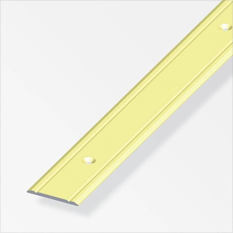 alfer Übergangsprofil 1 m, 30 x 2 mm Aluminium eloxiert messing von ALFER
