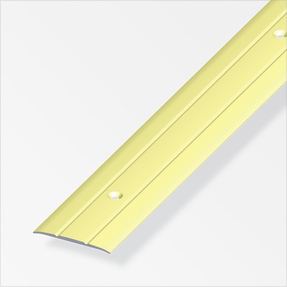 alfer Übergangsprofil 1 m, 37 x 2.5 mm Aluminium eloxiert messing alfer Übergangsprofil 1 m, 37 x 2.5 mm Aluminium eloxiert messing von ALFER
