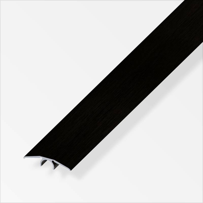 alfer Übergangs-Profil 2 m, 33 mm Aluminium eloxiert gebürstet schwarz alfer Übergangs-Profil 2 m, 33 mm Aluminium eloxiert gebürstet schwarz von ALFER