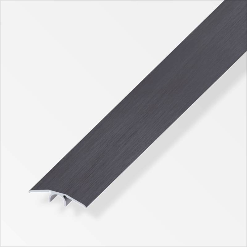 alfer Übergangs-Profil 2 m, 33 mm Aluminium eloxiert gebürstet dunkelgrau alfer Übergangs-Profil 2 m, 33 mm Aluminium eloxiert gebürstet dunkelgrau von ALFER
