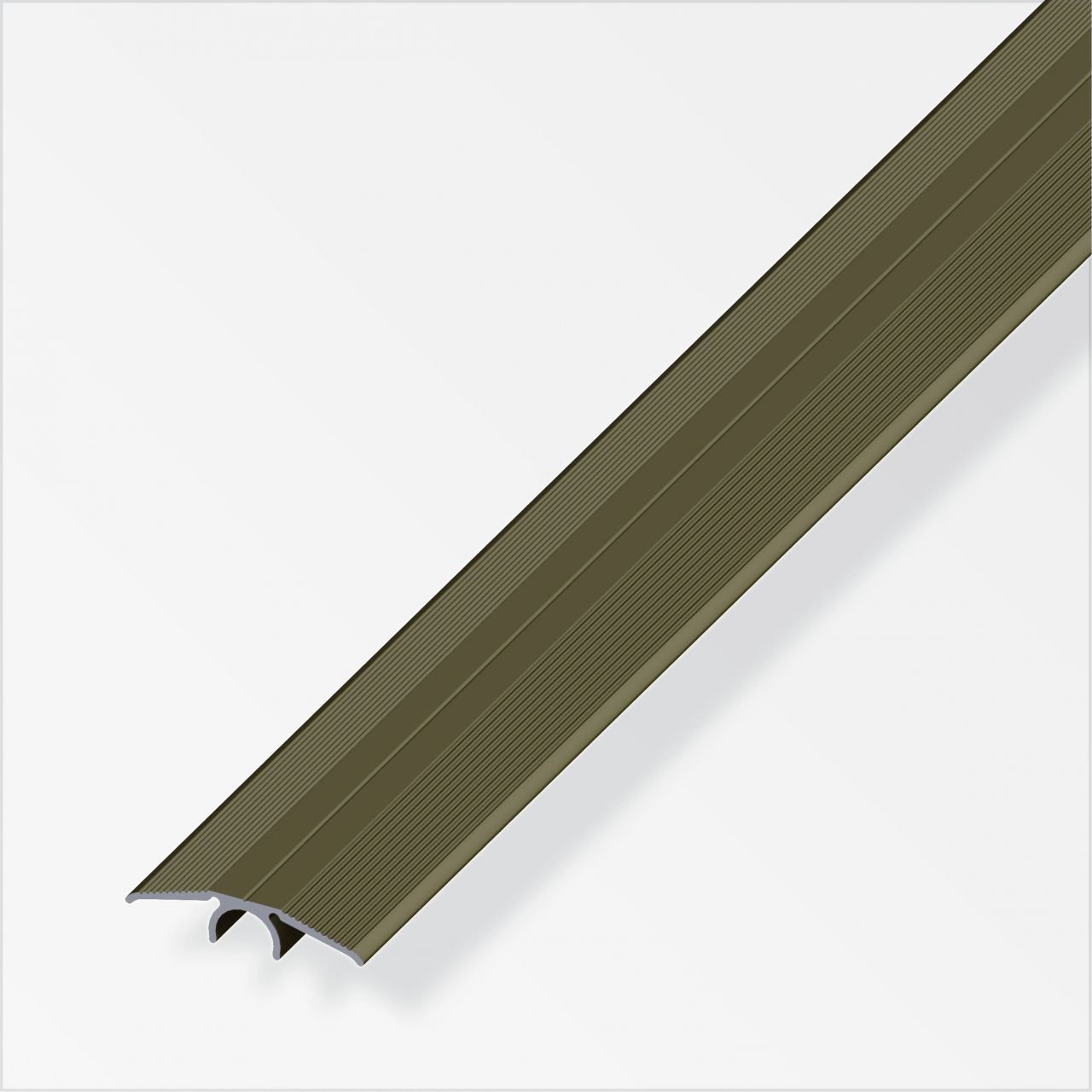 alfer Übergangs-Profil 1 m, 33 mm Aluminium eloxiert bronze von ALFER