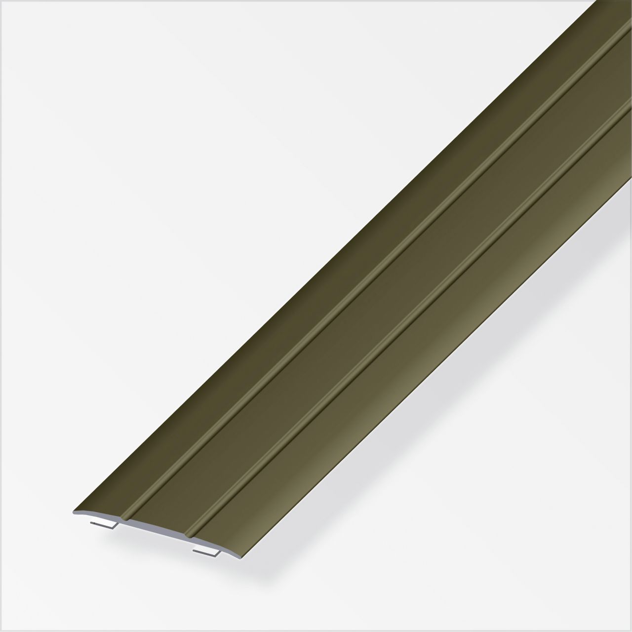 alfer Übergangsprofil 2 m, 37 x 2.5 mm Aluminium eloxiert bronze von ALFER