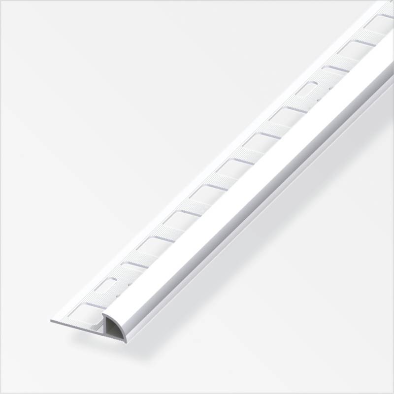 alfer Viertelkreisprofil Aluminium Chrom-Optik alfer Viertelkreisprofil Aluminium Chrom-Optik von ALFER