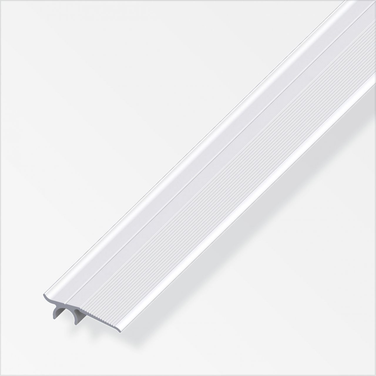 alfer Wandabschluss-Profil 1 m, 32 mm, Aluminium, eloxiert, silber von ALFER