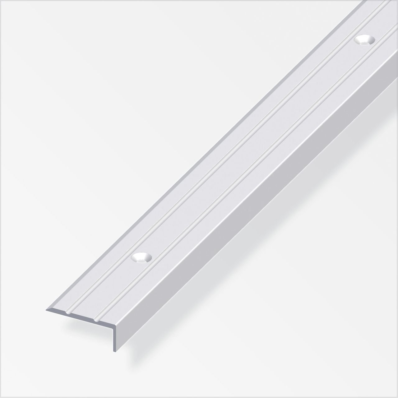 alfer Winkelprofil 2 m, 25 x 10 mm Aluminium eloxiert silber von ALFER