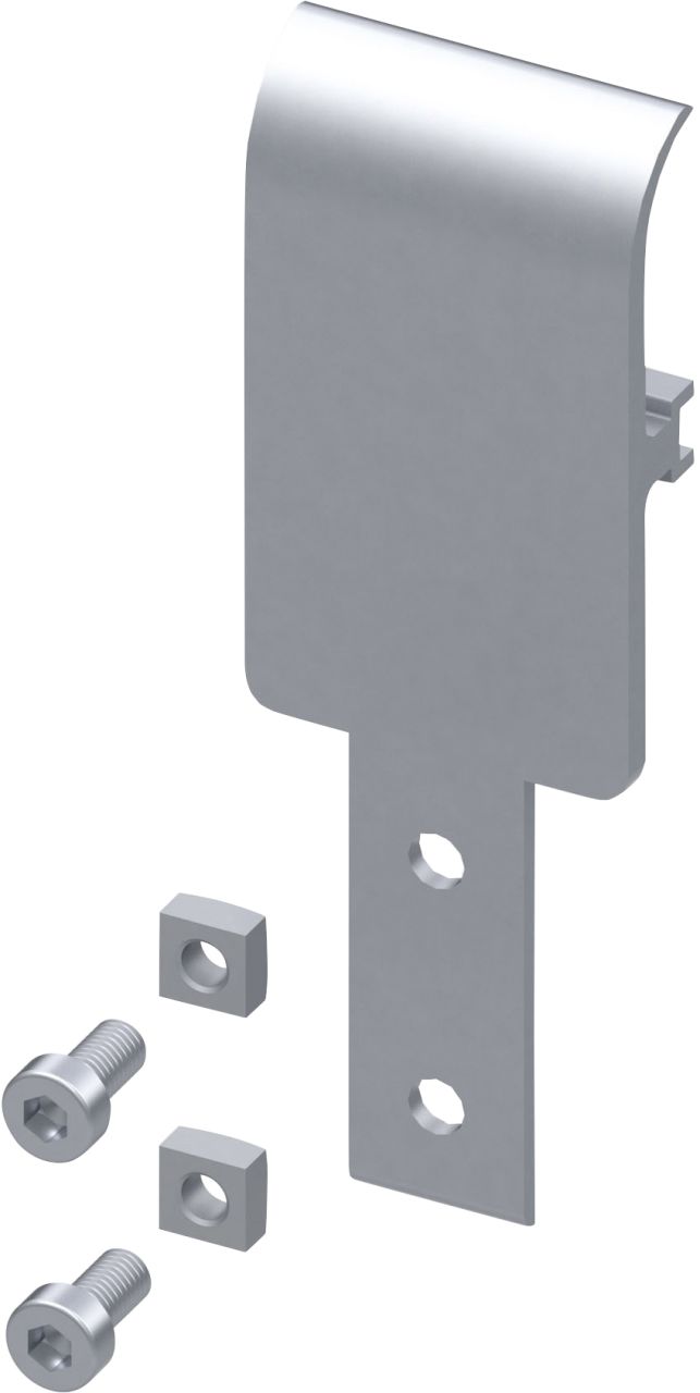 coaxis®-Abhängungsplatte 35.5 mm 35.5 x 105 mm Aluminium roh blank von ALFER