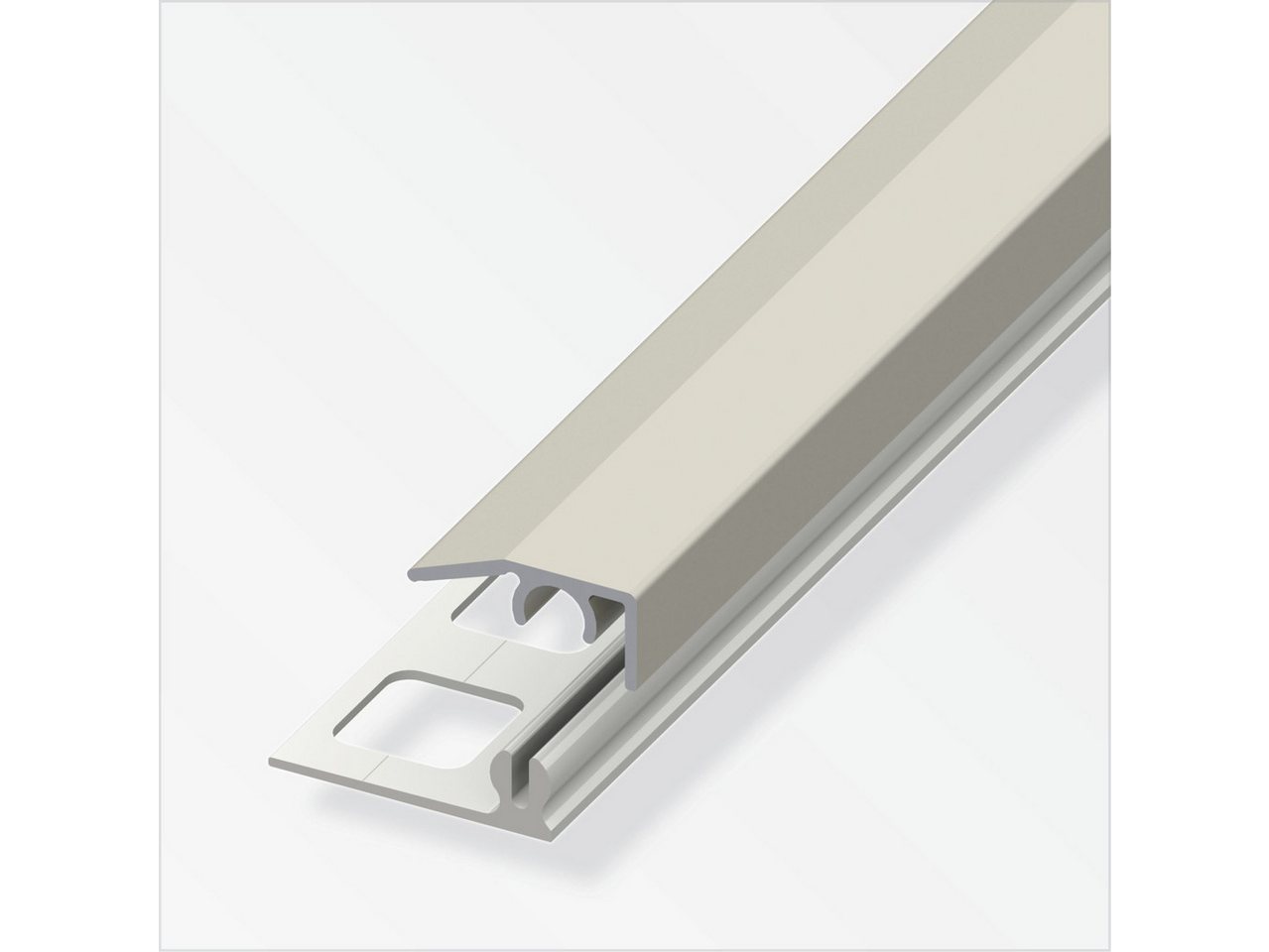 alfer Abschlussprofil alfer Abschluss-Profil 1 m, 19.5 x 7 mm Aluminium von alfer