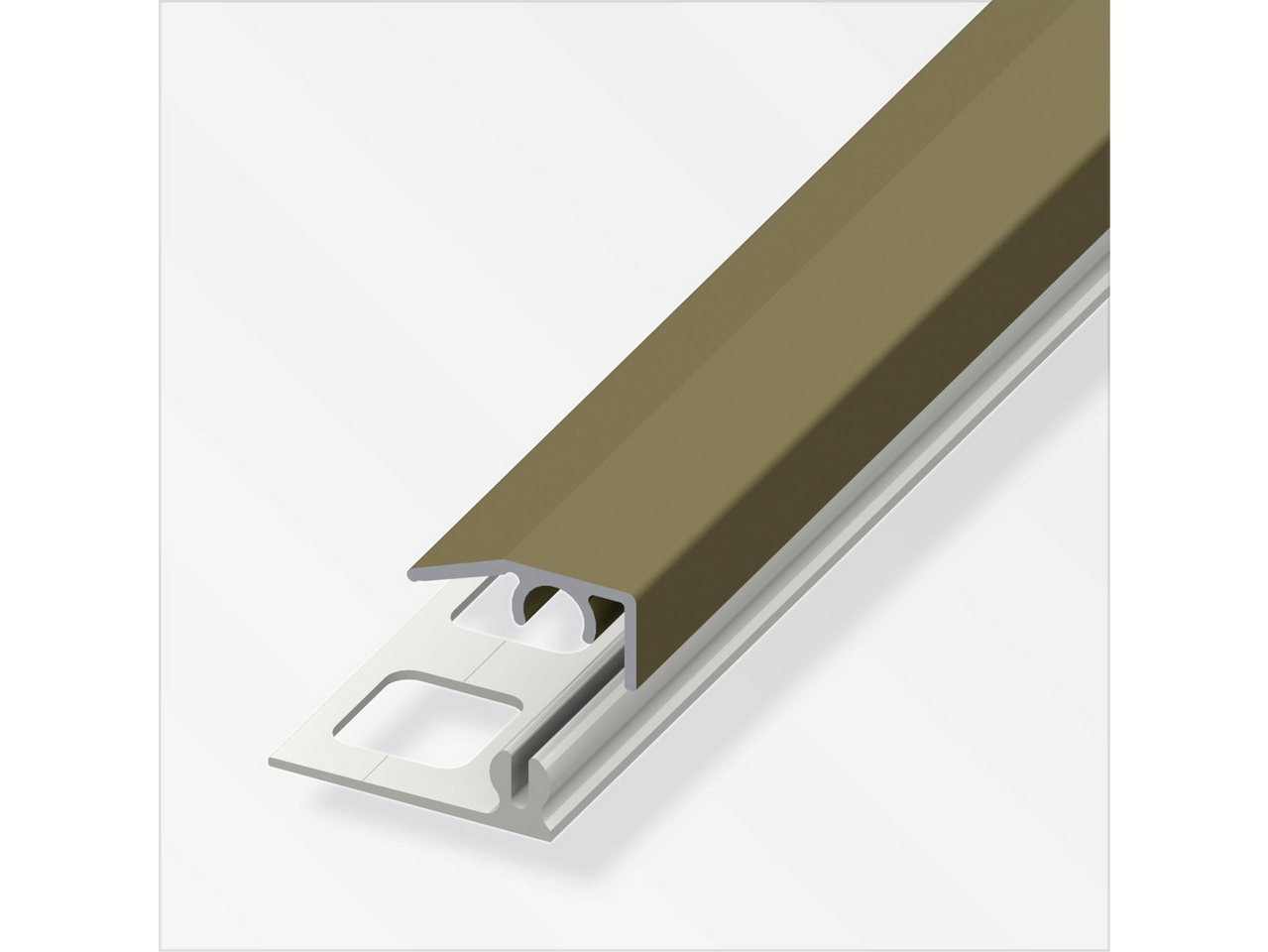 alfer Abschlussprofil alfer Abschluss-Profil 1 m, 19.5 x 7 mm Aluminium von alfer
