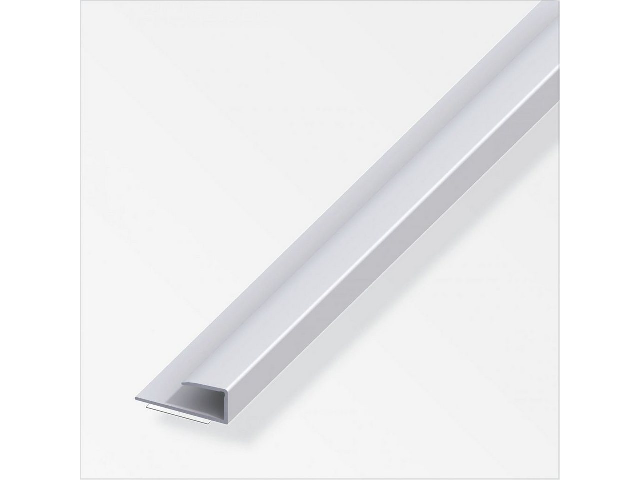 alfer Abschlussprofil alfer Einfass-Profil 1 m, 15 x 14 mm Aluminium von alfer