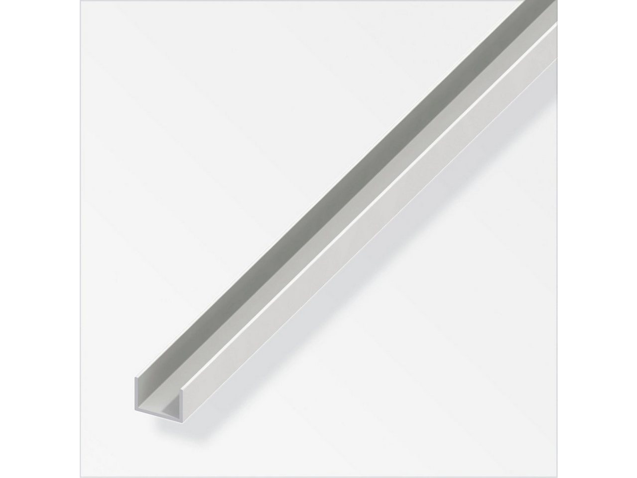 alfer Profil alfer U-Profil 1 m, 10 x 21 x 1 mm PVC von alfer