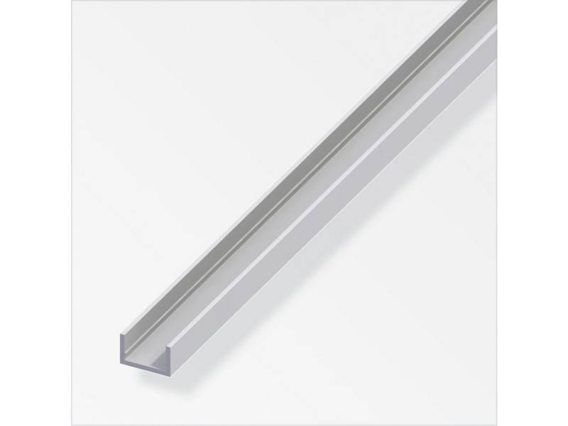 alfer Profil alfer U-Profil 1 m, 10 x 22.5 x 1.5 mm Aluminium von alfer