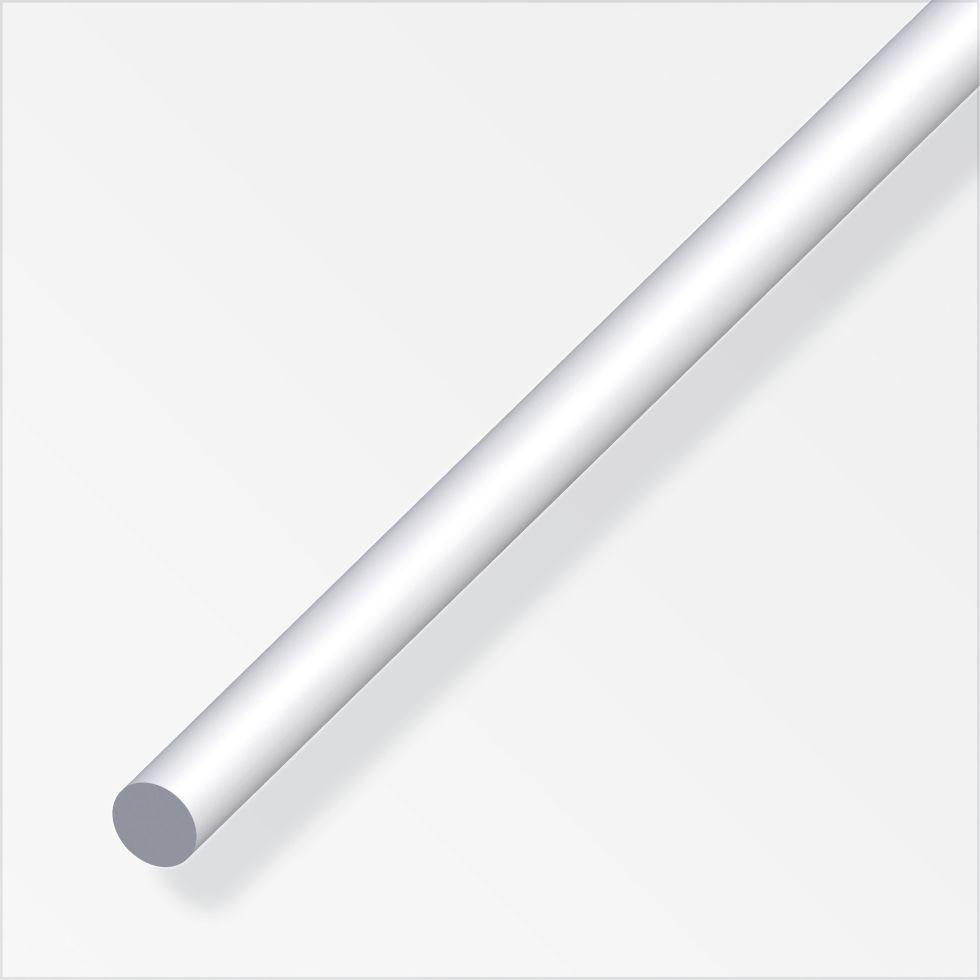 alfer Rundstange Aluminium eloxiert silber von ALFER