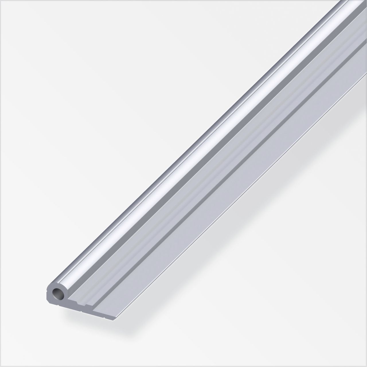 alfer Scharnier-Profil 1 m, 29.5 x 1.2 x 10 mm Aluminium roh blank von ALFER