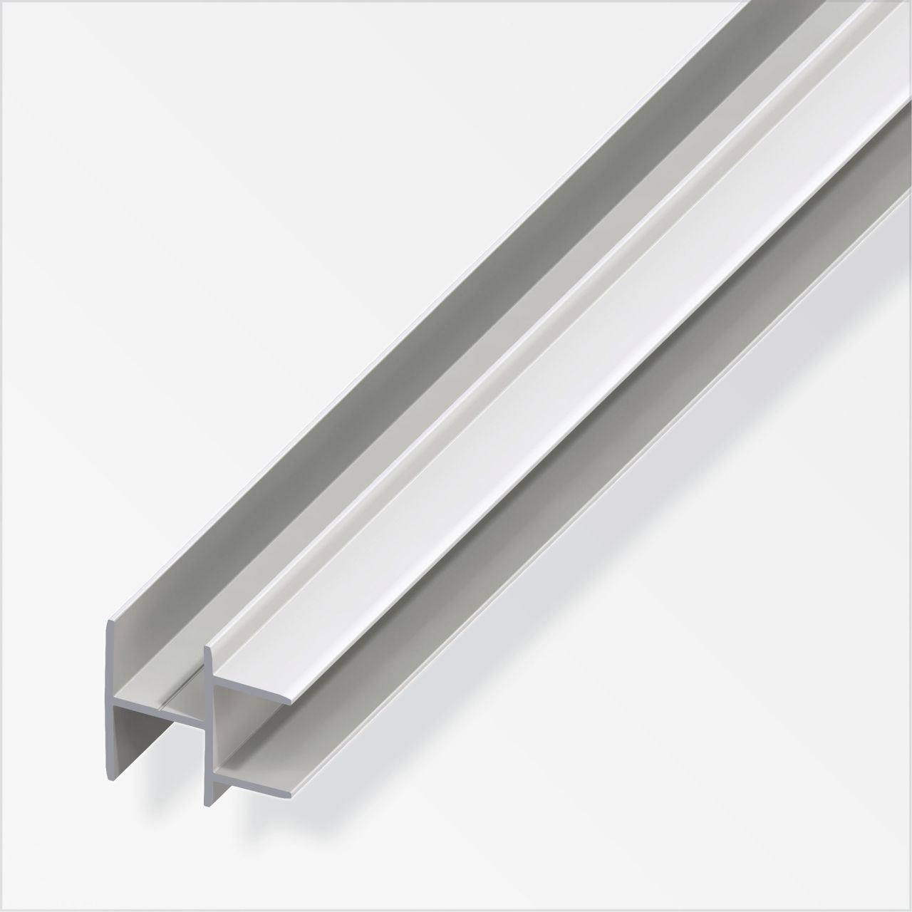 alfer clampline-T-Profil 1 m, 15.9 x 14 x 1.5 mm Aluminium eloxiert silber von ALFER