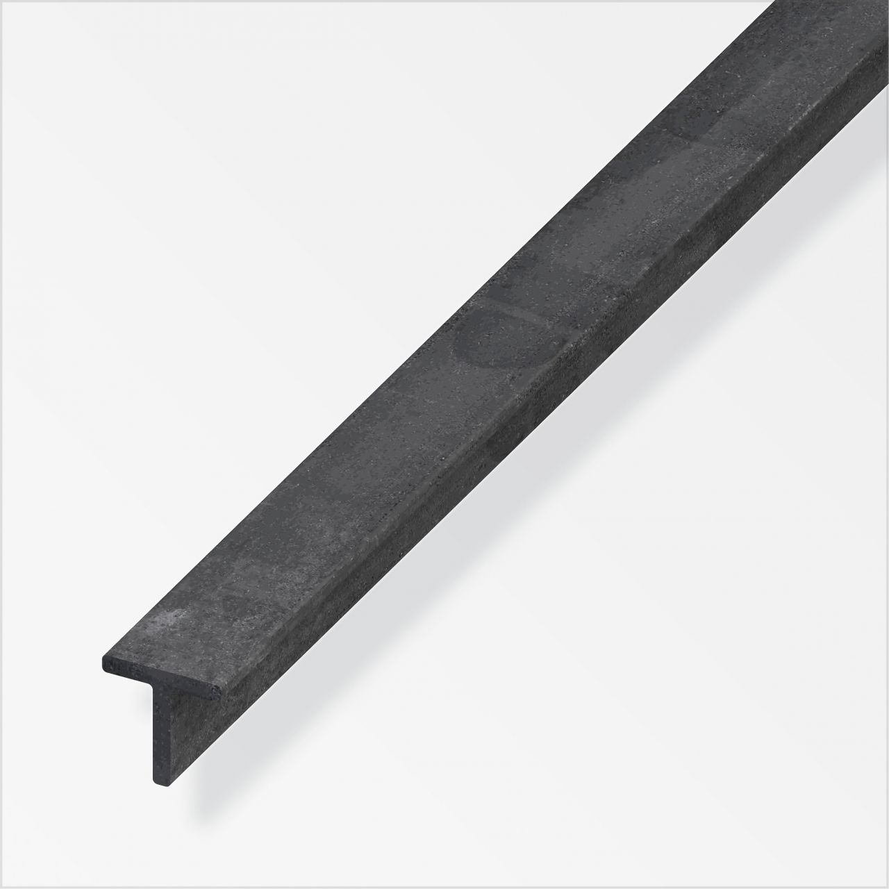 alfer T-Profil 1 m, 25 x 25 x 3.5 mm Stahl roh natur von ALFER