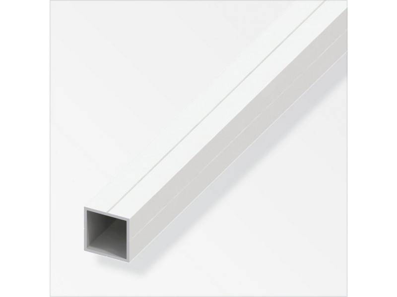 alfer Vierkantstange alfer Quadratrohr 1 m, 23.5 x 1.5 mm PVC Aluminium von alfer