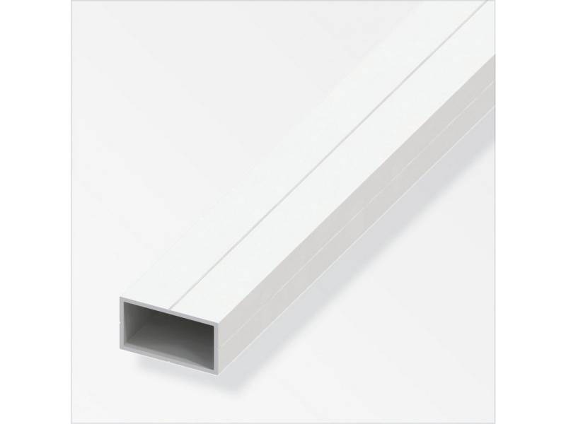 alfer Vierkantstange alfer Rechteckrohr 1 m, 23.5 x 43.5 x 1.5 mm PVC Aluminium von alfer