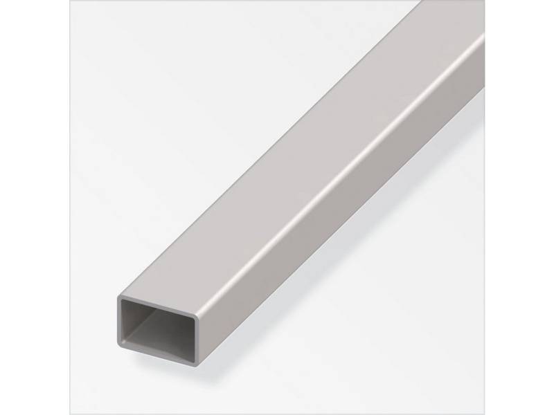 alfer Vierkantstange alfer Rechteckrohr 1 m, 35 x 20 x 1.5 mm Stahl roh Stahl von alfer
