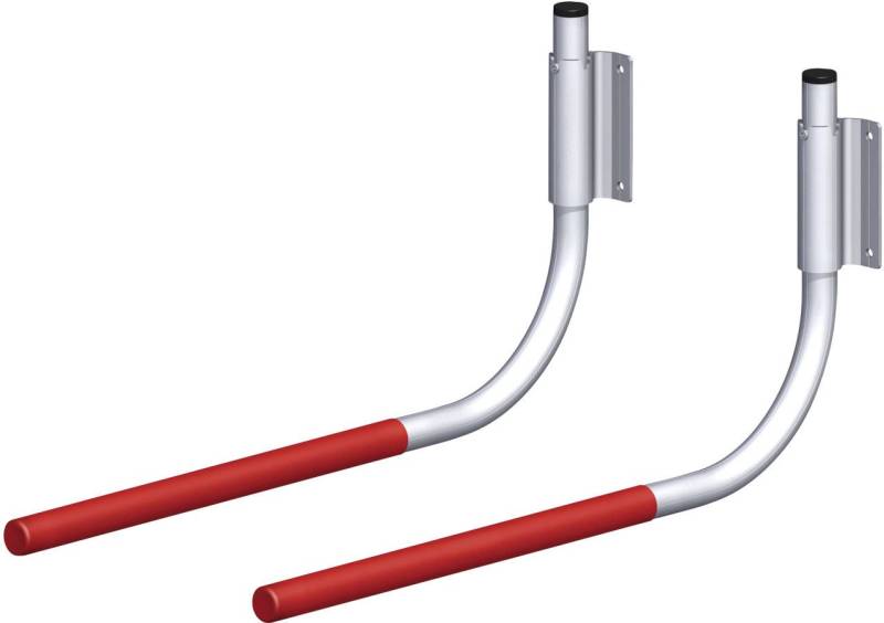 alfer Wandregalhalter alfer Universal-Fahrradhalter, gummiert 550 x 270 alfer Wandregalhalter alfer Universal-Fahrradhalter, gummiert 550 x 270 von alfer