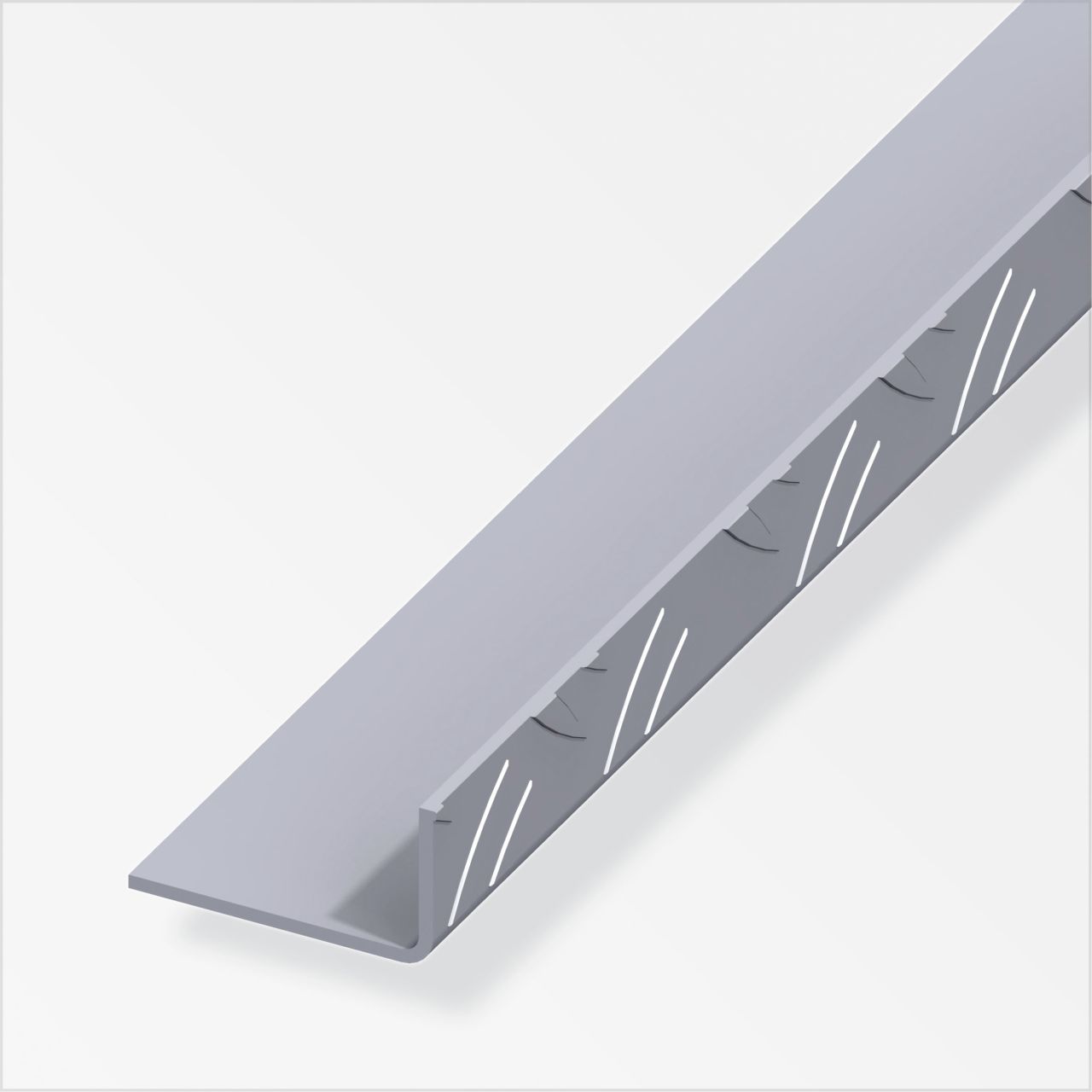 alfer Winkel 2.5 m, 65.6 x 35.5 mm Aluminium roh blank von ALFER