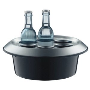 Alfi Getränkeisolator für 6 Flaschen, Small (fits standard 12 oz cans/bottles), dunkel von alfi
