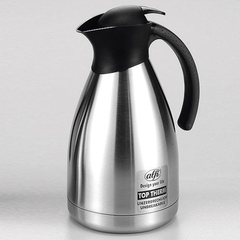 Isolierkanne Bono TT 1,5 l satin finish [SP]"UVP: 69,95 €" von alfi