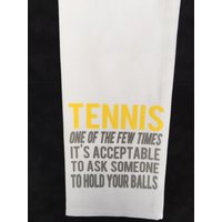 Tennis Liebhaber Geschirrtuch | Hold My Balls Humor Tennistasche Handtuch Für Tennisspieler Dekor von alidesignsSB