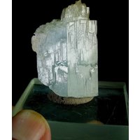 Natürlicher Aquamarin -113 Karat Aquamarin-Var Beryll Mit Feldspat-Kristallen Aus Pakistan, | La-81 von aligems1