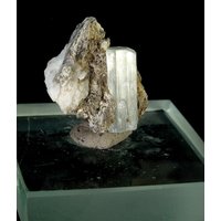 Natürlicher Aquamarin - 47 Karat Var Beryll Mit Feldspatkristallen Aus Pakistan, | La-74 von aligems1