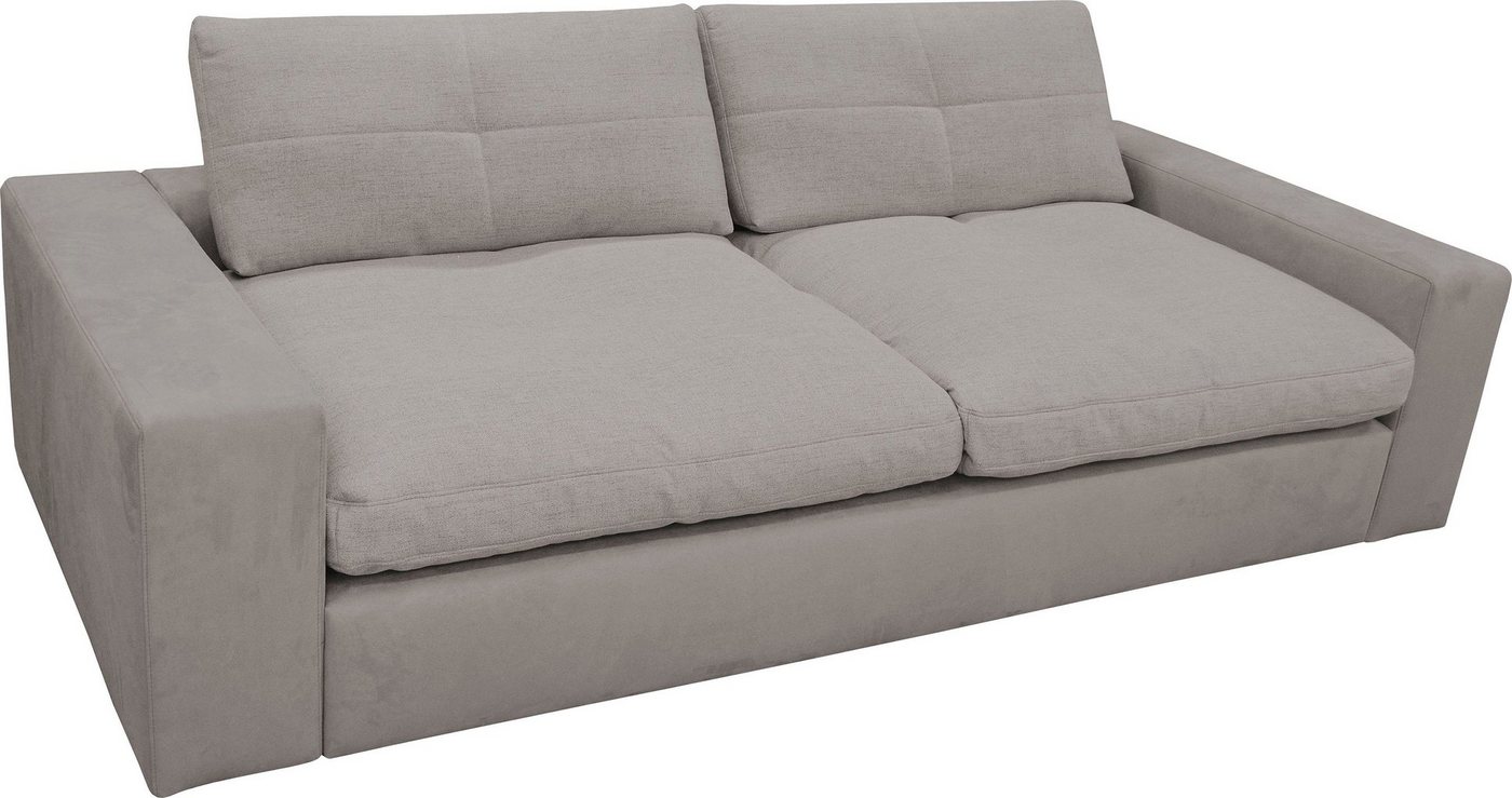 alina Big-Sofa Sandy, in Cord, mit losen Sitz und Rückenkissen von alina