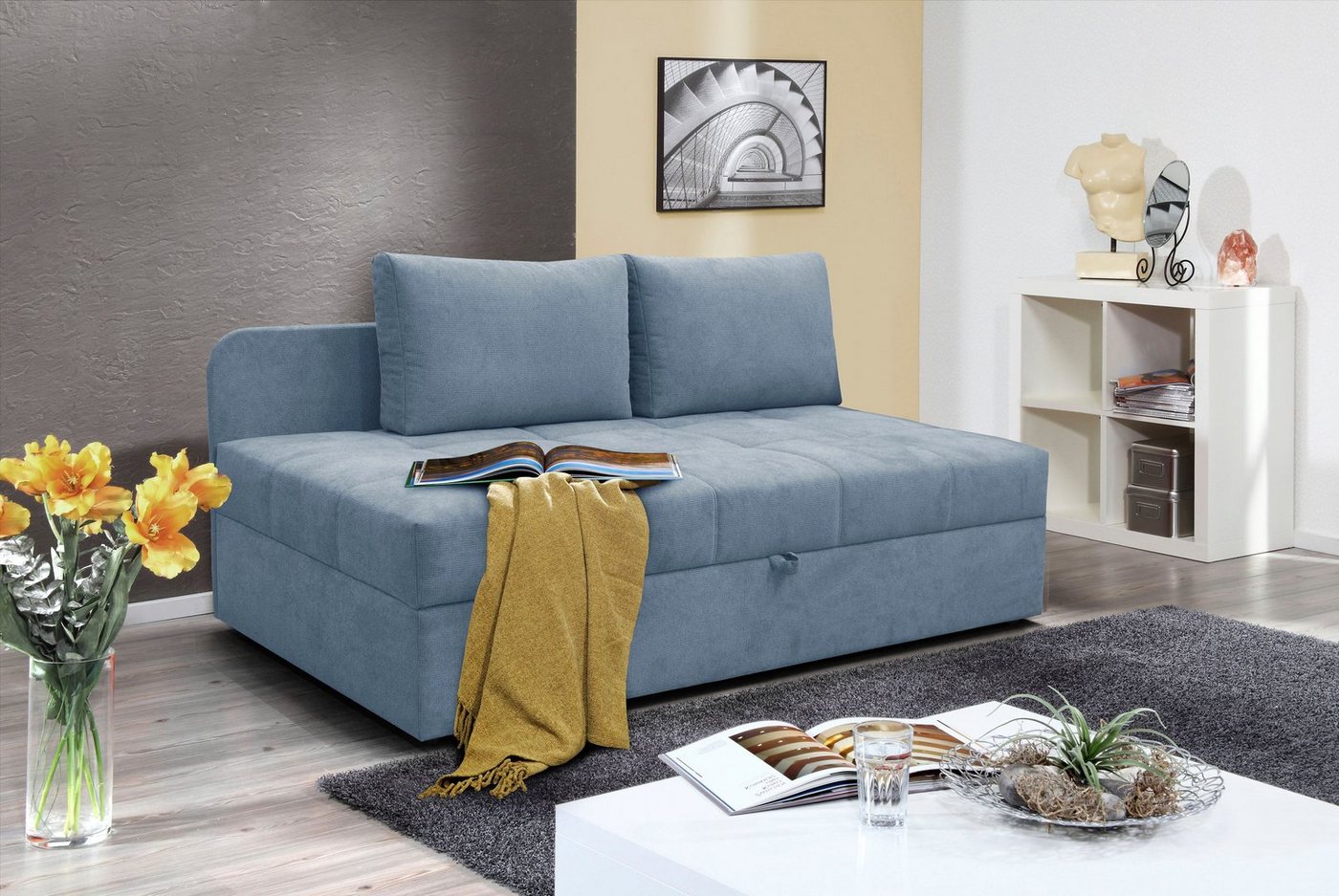 alina Schlafsofa Marla, inkl. Stauraum und 2 Rückenkissen alina Schlafsofa Marla, inkl. Stauraum und 2 Rückenkissen von alina