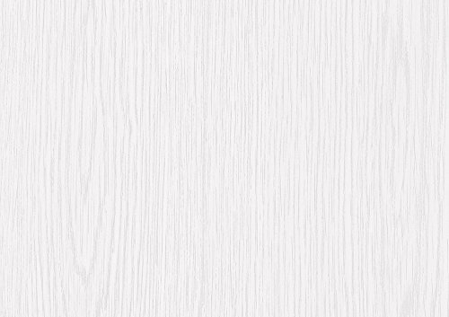 Alkor Klebefolie Whitewood Holz-Optik selbstklebende Folie wasserdicht realistische Deko für Möbel, Tisch, Schrank, Tür, Küchenfronten Möbelfolie Dekofolie Tapete 45 cm x 2 m von d-c-fix